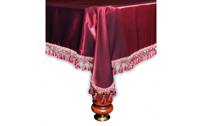 Покрывало Венеция 8фт шёлк бордовое Покрывало Венеция 8фт шёлк бордовое