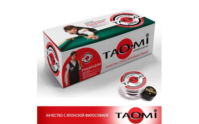 "Шоубокс TAO-MI" Наклейка для кия TAO-MI 12,5мм, HARD без фибры(30шт) "Шоубокс TAO-MI" Наклейка для кия TAO-MI 12,5мм, HARD без фибры(30шт)