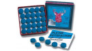 Коробка наклеек для кия "Elk Master" 11 мм (50 шт)